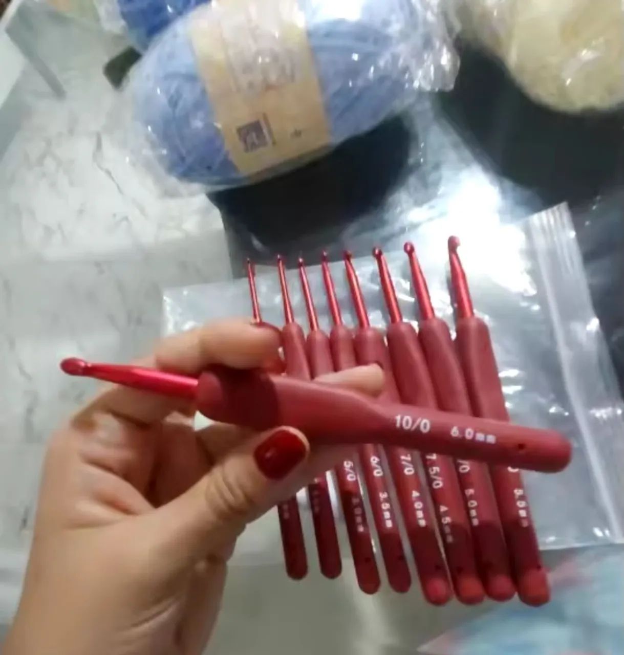 Agulha de croche 