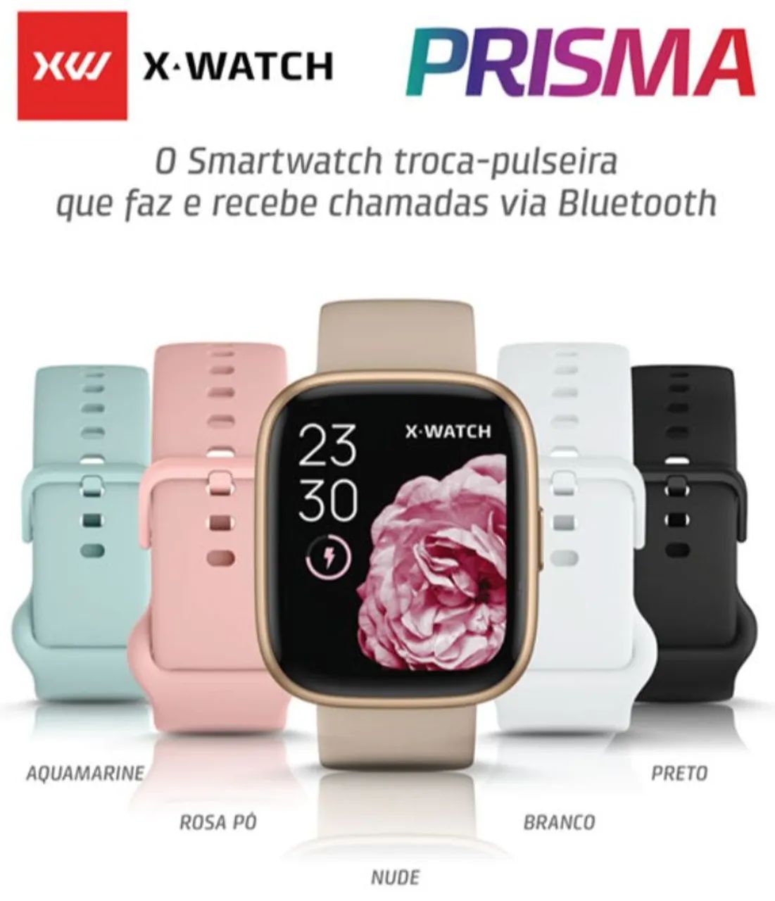 Relógio smartwatch prisma