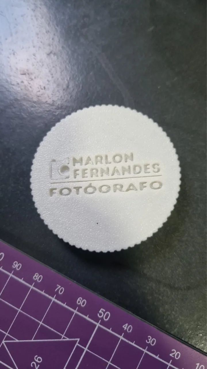 Tampa lente Sony montagem E  - Foto 3