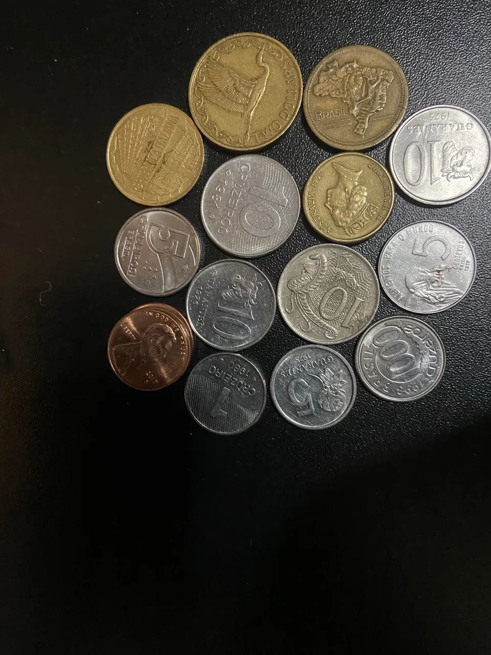 lote de moedas coleção - Foto 2