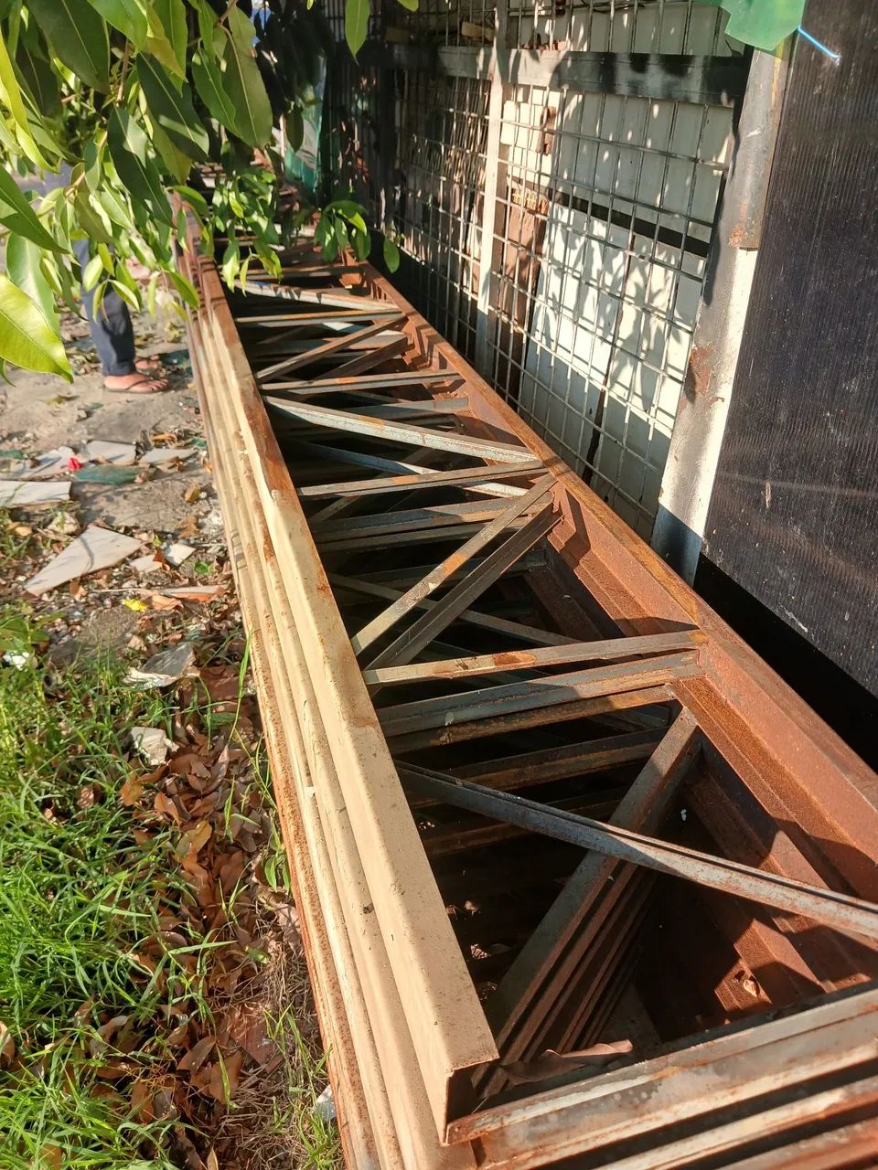 Treliças de 4 polegadas por 6 metros x 50 cm