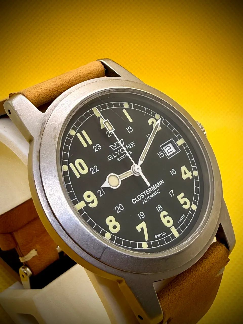 Glycine Clostermann Automatic + estojo original