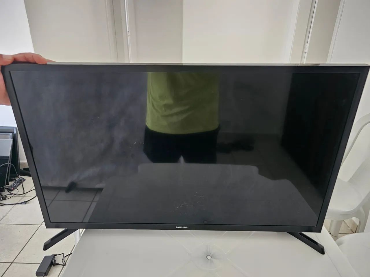 5 TEVES 32 POLEGADAS FILE valor da unidade 600 pegando tudo perfeito * - Foto 4