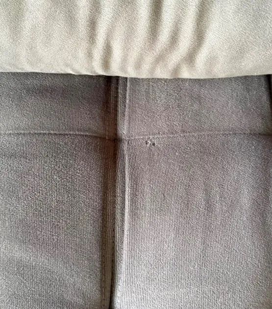 Sofá Retrátil e Reclinável 1,80M Molas Ensacadas Suede Cinza - Foto 2