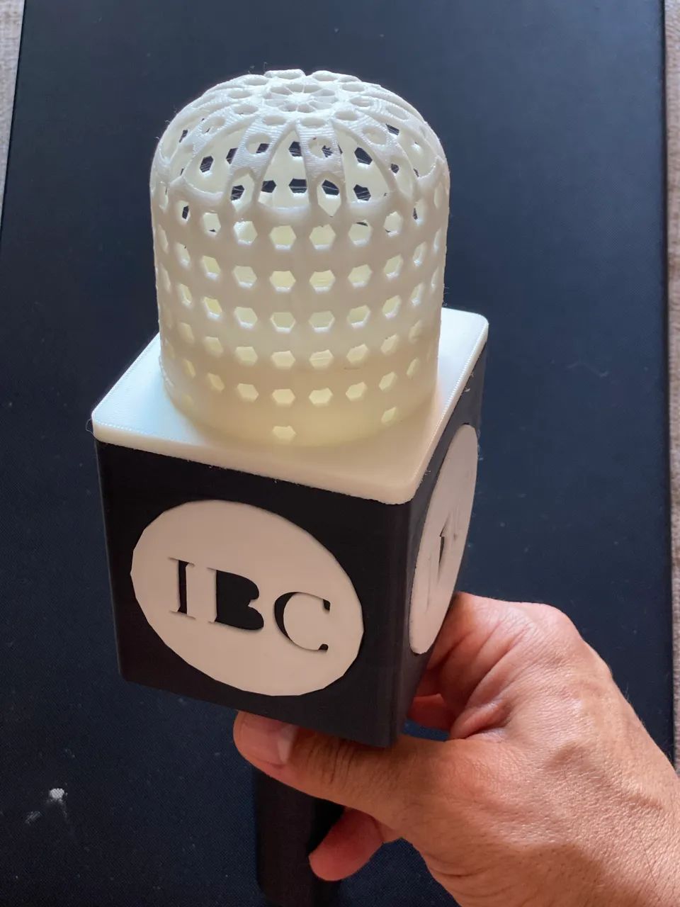 Microfone personalizado 3D