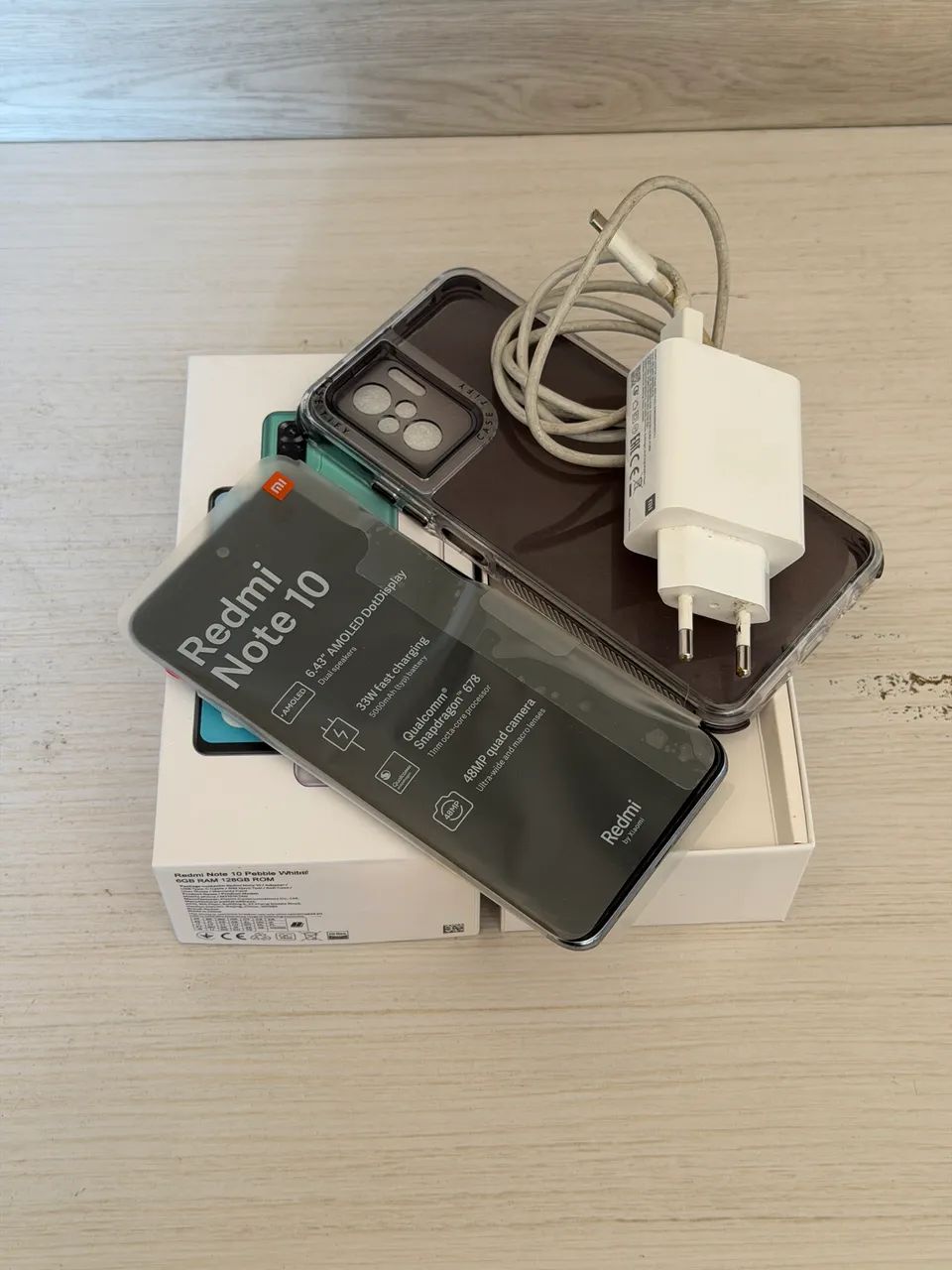 REDMI NOTE 10 EM ÓTIMO ESTADO - Foto 2