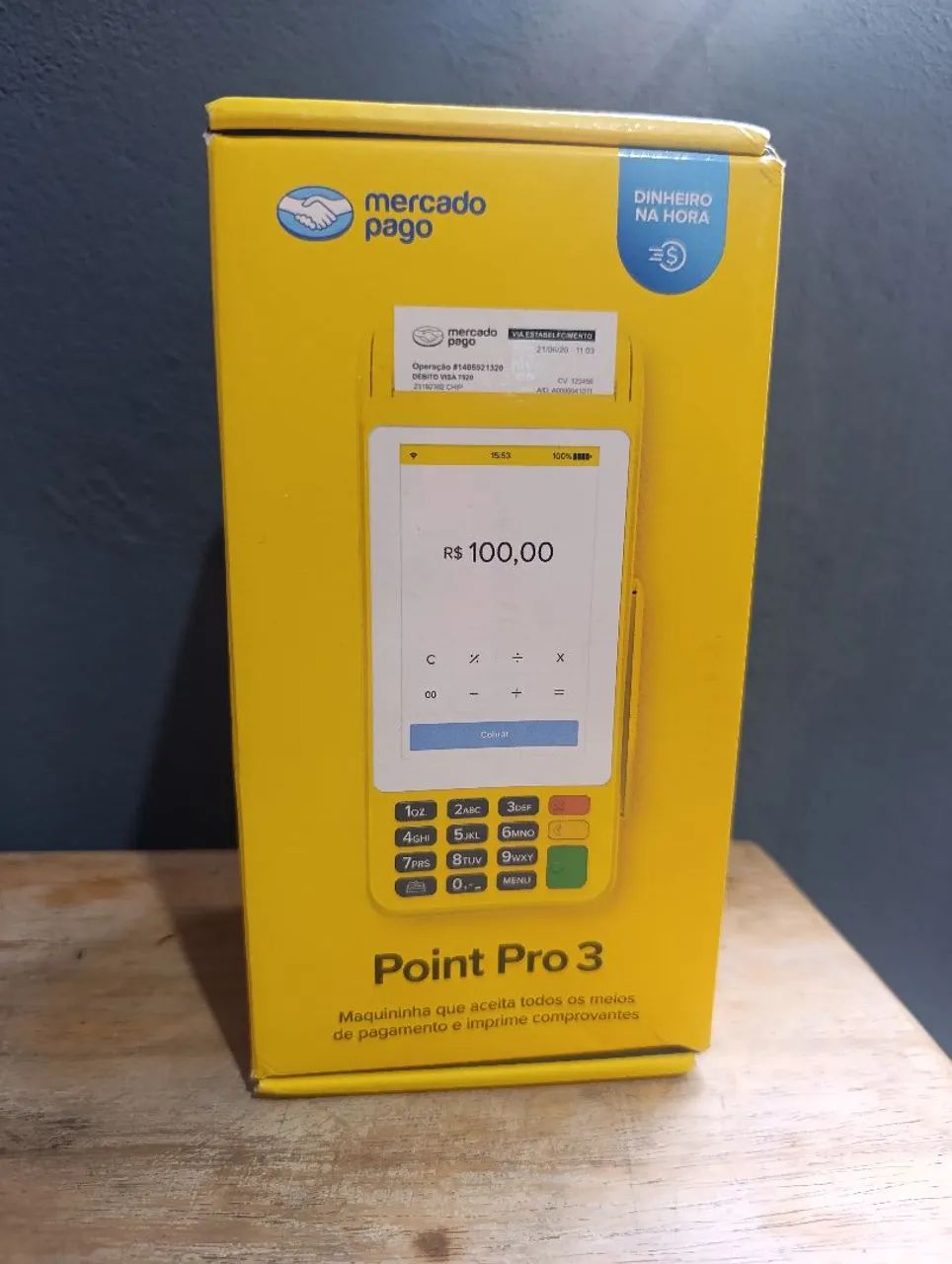 Máquina de cartão Point pro 3  - Foto 2