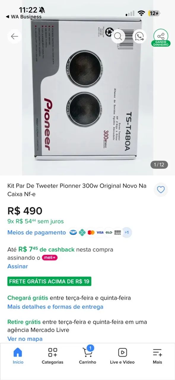 Tweeter Pionner 