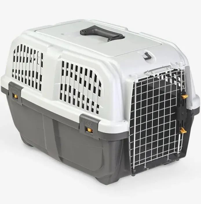 Caixa de transporte pet para viagem