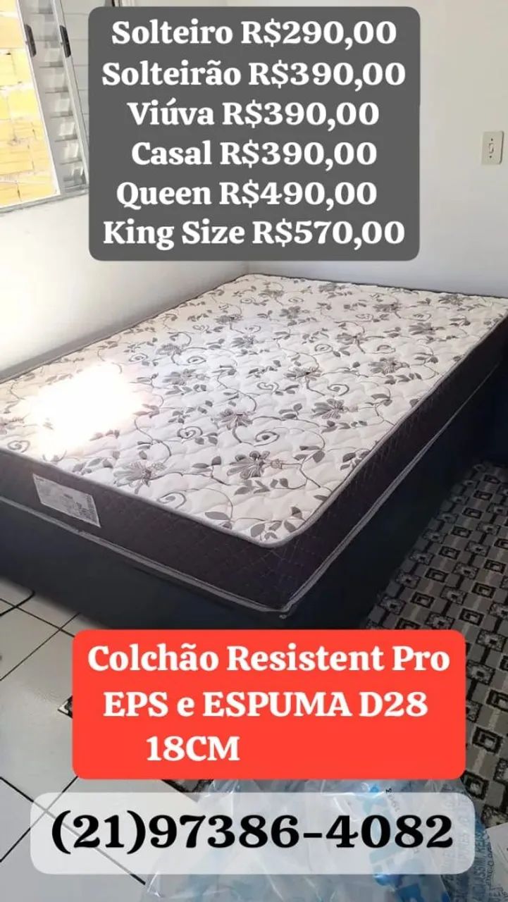 Colchão+ base (não é baú) - Foto 2
