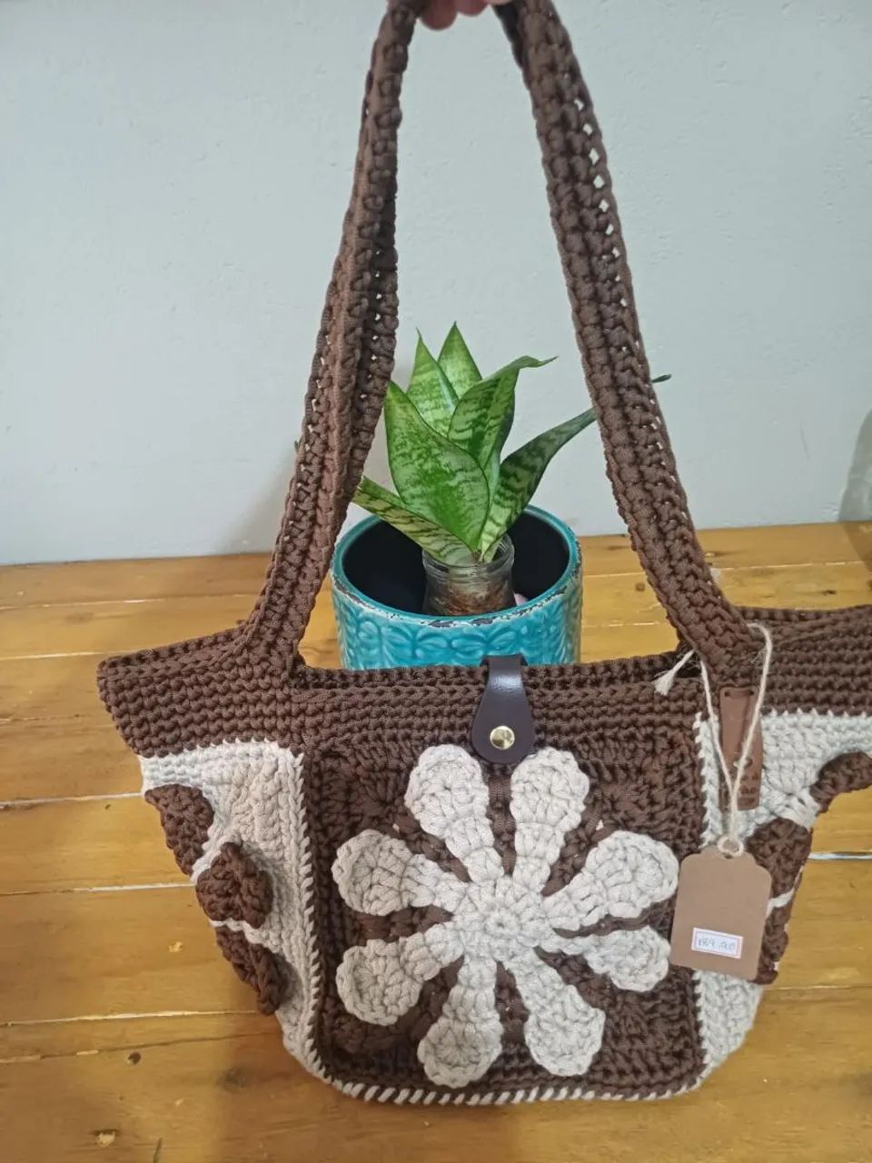 Lindas bolsas de crochê 