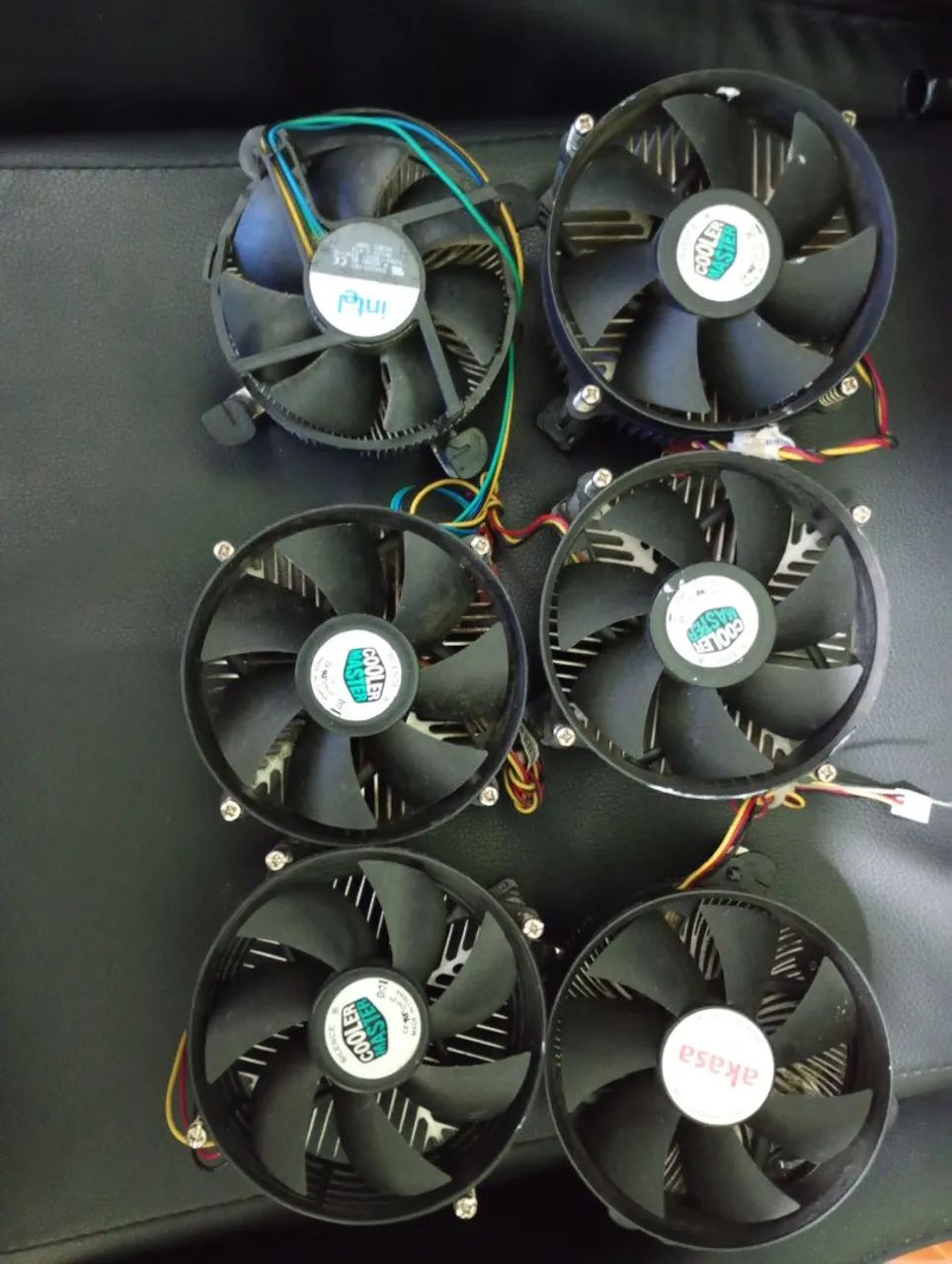 Vários cooler 775 