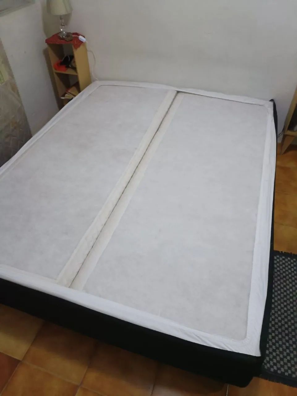 Colchão Queen Usado + Cama Box Queen Usada - Foto 4