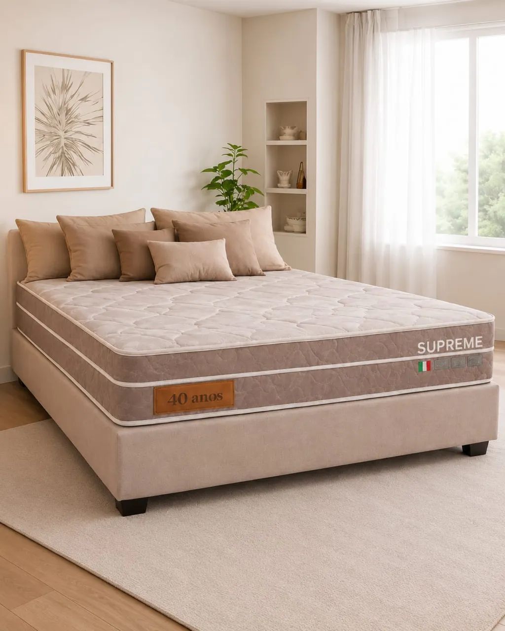 Colchão Supreme Molas Ensacadas Casal l54
