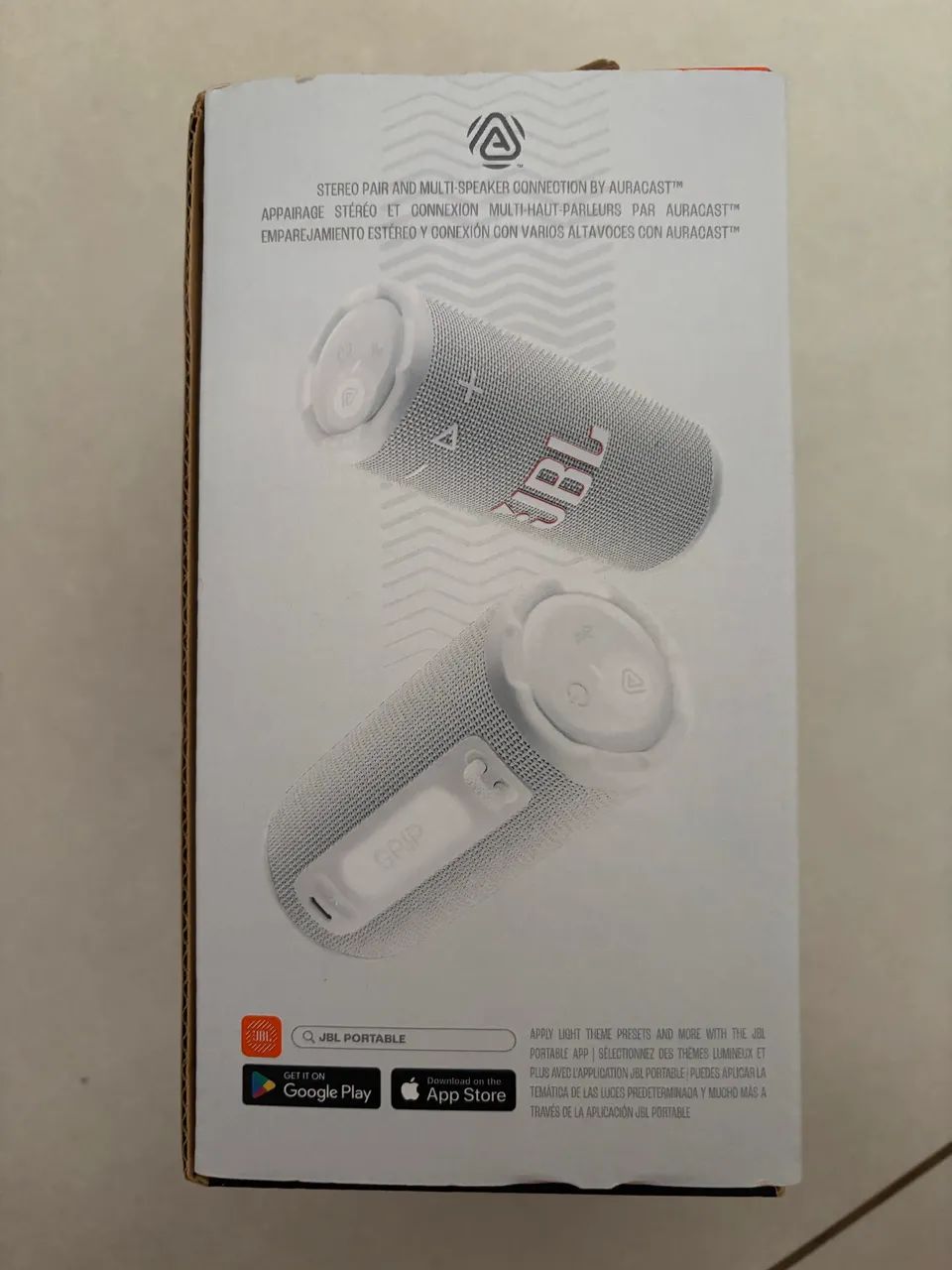 Caixa de som JBL GRIP nova original cor branca - Aparelhos de Som