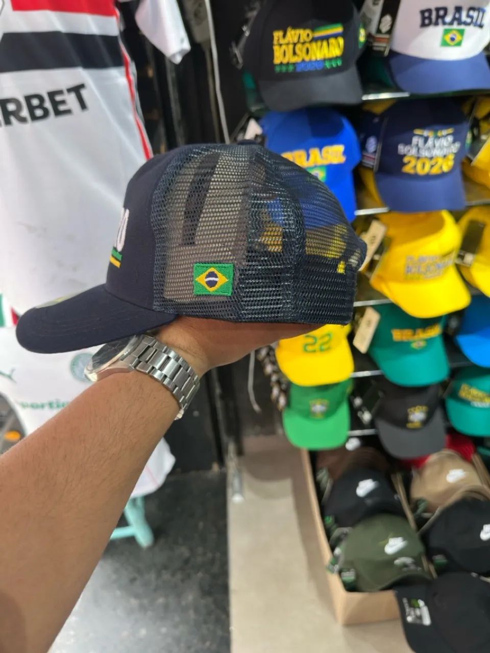 Boné Flávio Bolsonaro 