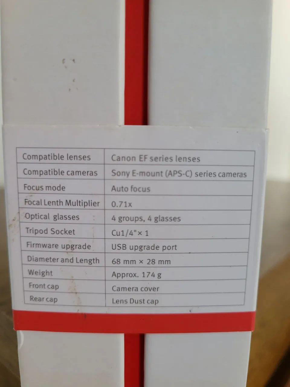 Adaptador Viltrox EF-E II  para sony - Foto 3