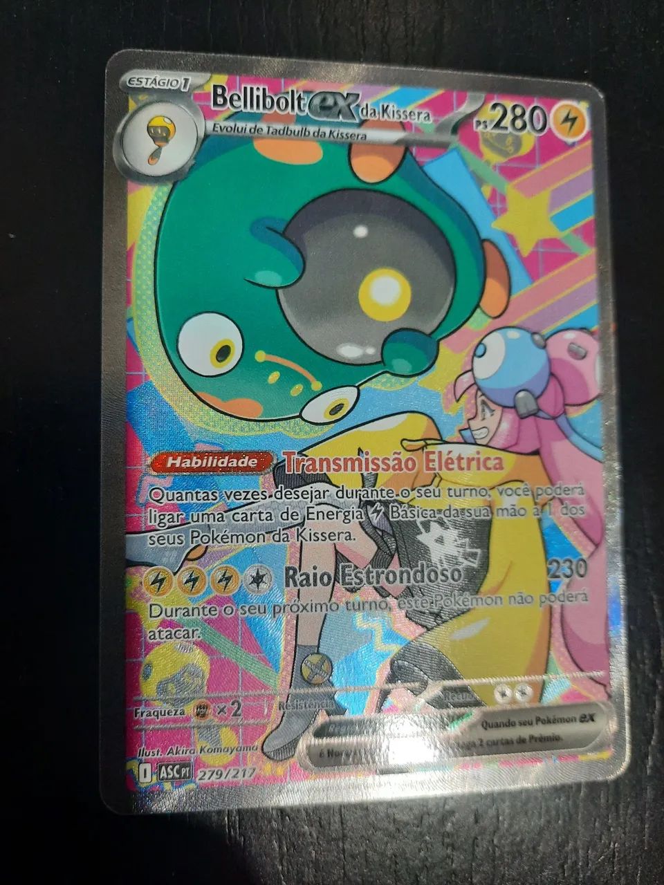 Carta Pokemon rara Bellibolt - Foto 2
