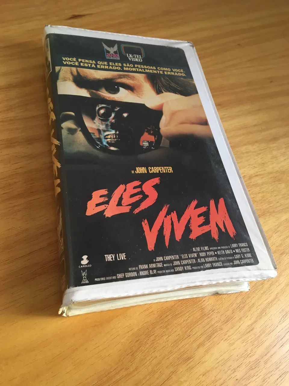 Vhs eles vivem john carpenter original 
