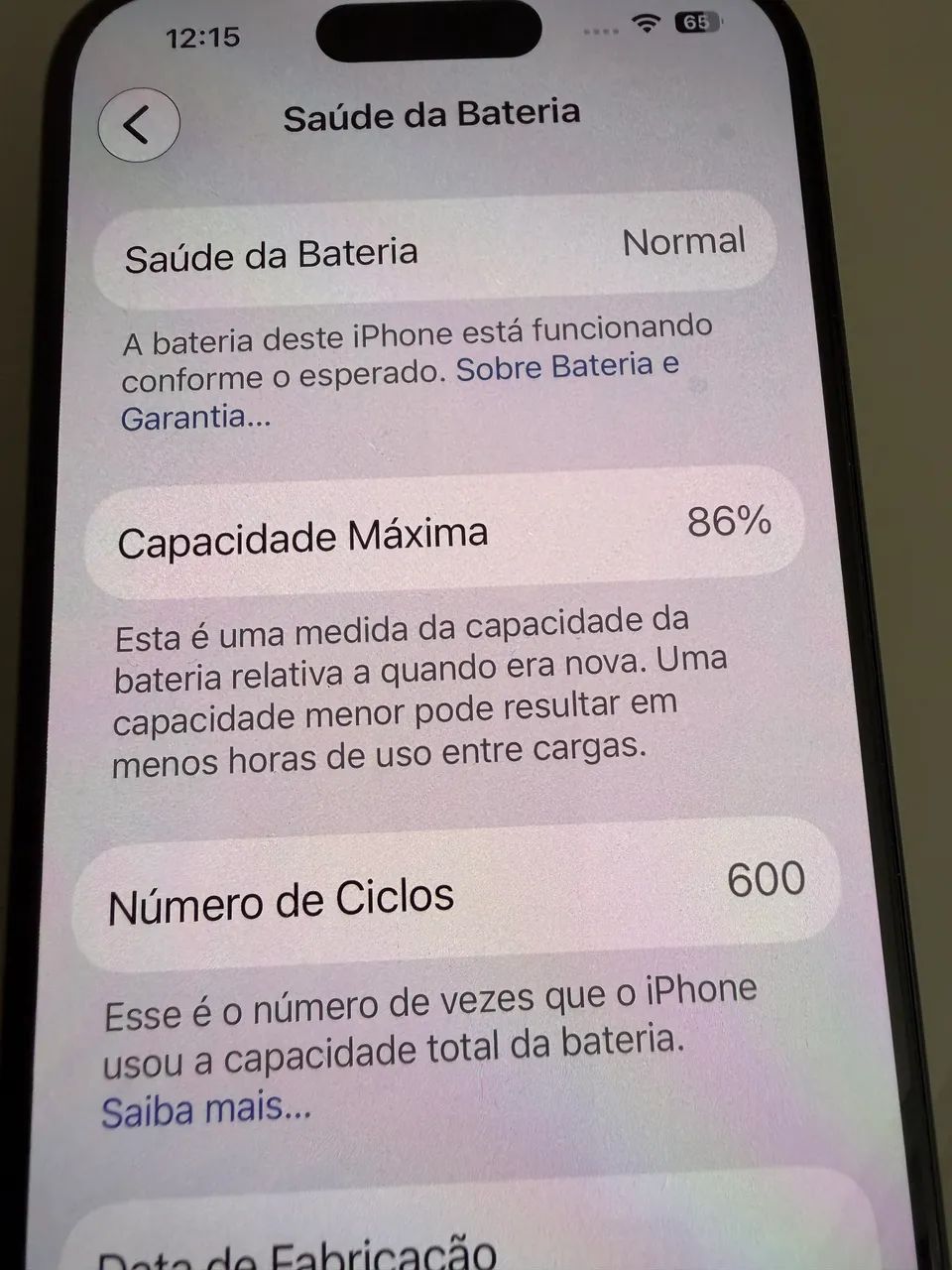 iPhone 15 Pro 256 impecável  - Foto 3