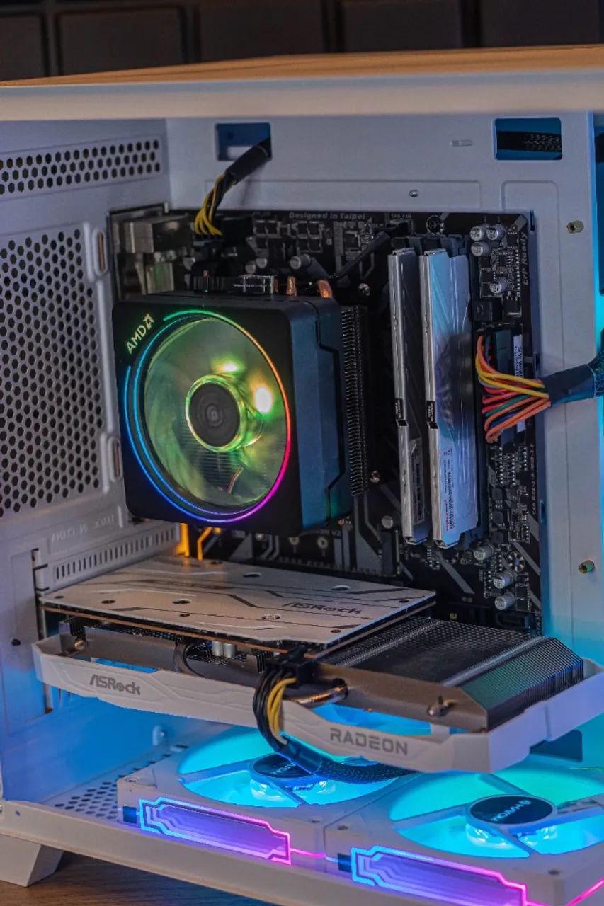 Ryzen 5 5600g, 16gb, Gigabyte B450, RX 6600 - Foto 3