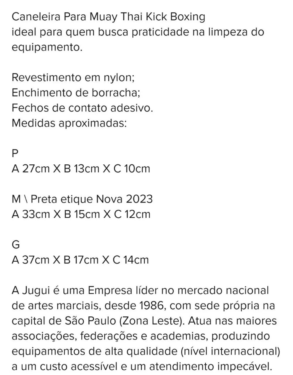 Caneleira para artes marciais Jugui - Foto 5