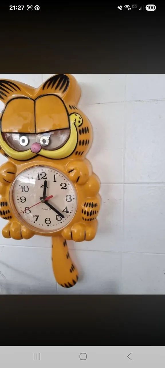 Relogio Garfield  - Foto 3