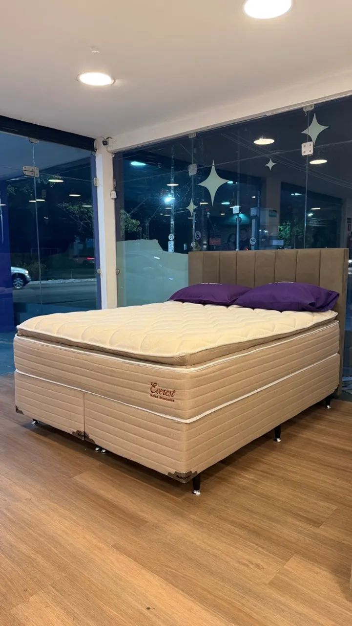 CAMA BOX QUEEN - 158X198 - EVEREST  - Foto 4