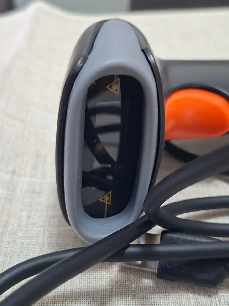 Leitor De Código De Barras Manual Knup Kp-1017 Com Fio Usb - Foto 3