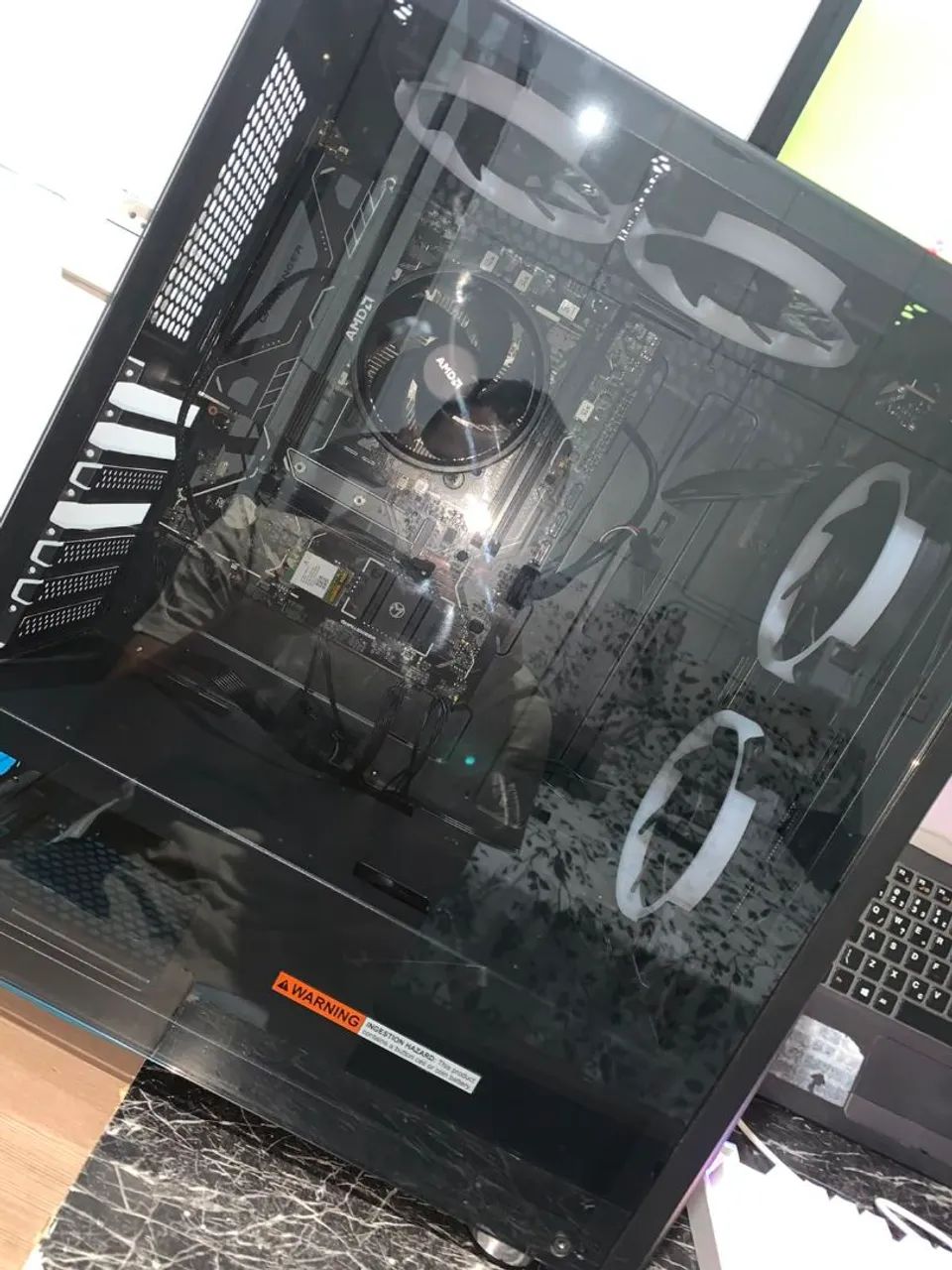 PC com gabinete, placa-mãe Maxsun challenger B650 - Foto 2