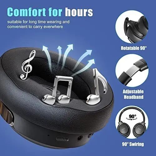Fone De Ouvido Bluetooth Beribes Wh202a Wireless Headphone C - Foto 4