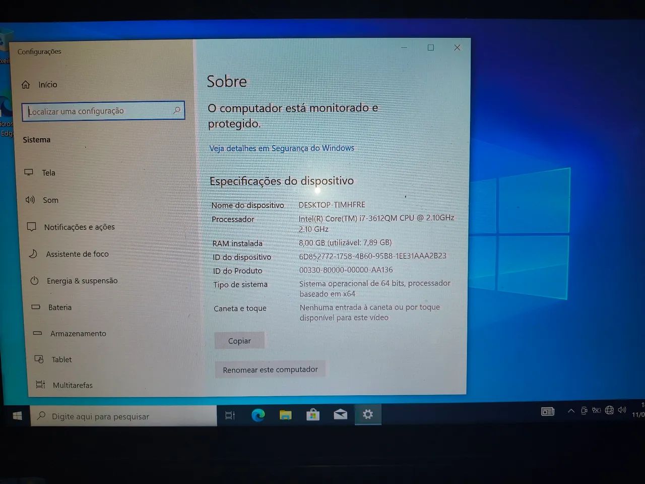 Computador All In One Positivo Master U2500  - Foto 4