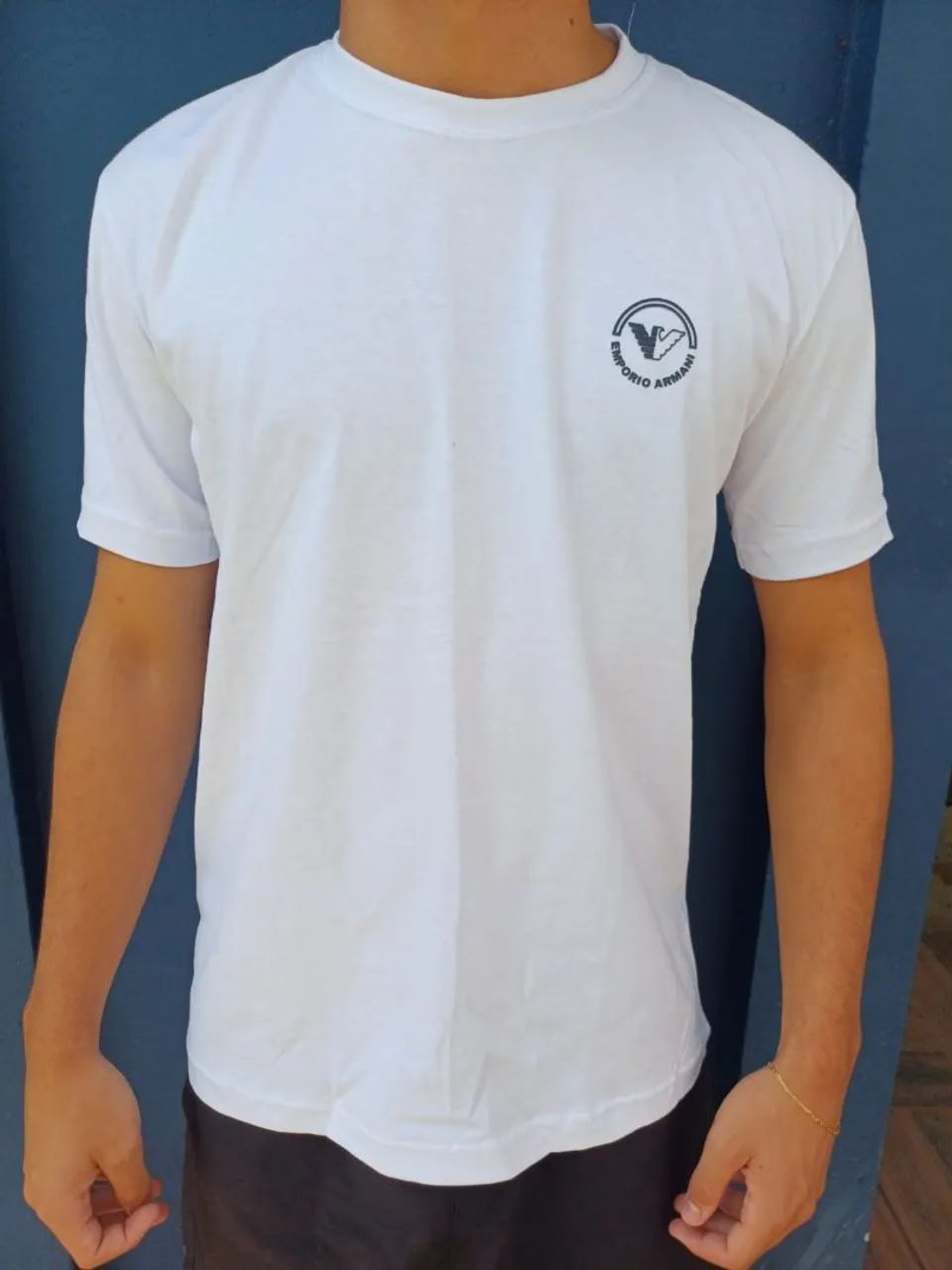 CAMISA BRANCA EMPORIO ARMANI  - Foto 2