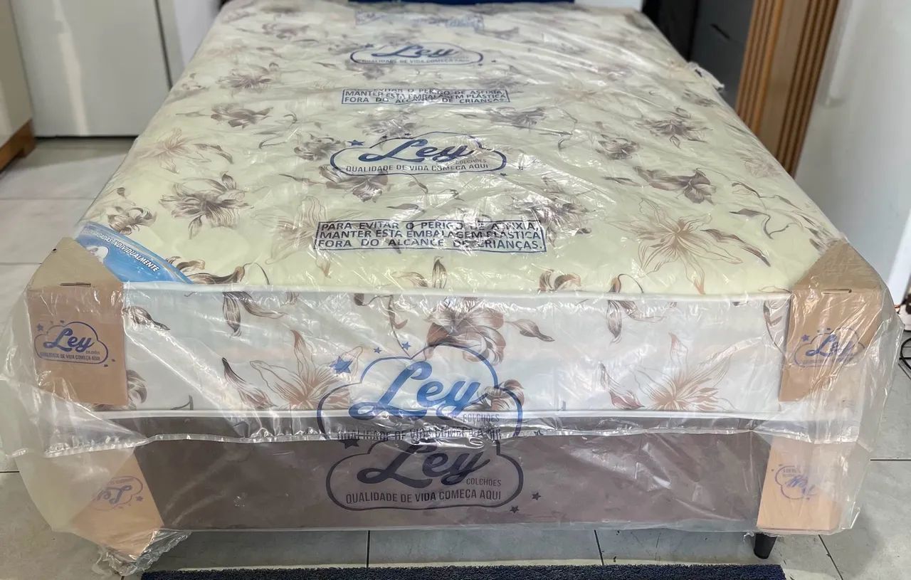 Cama casal unibox NOVA entrega grátis  - Foto 4