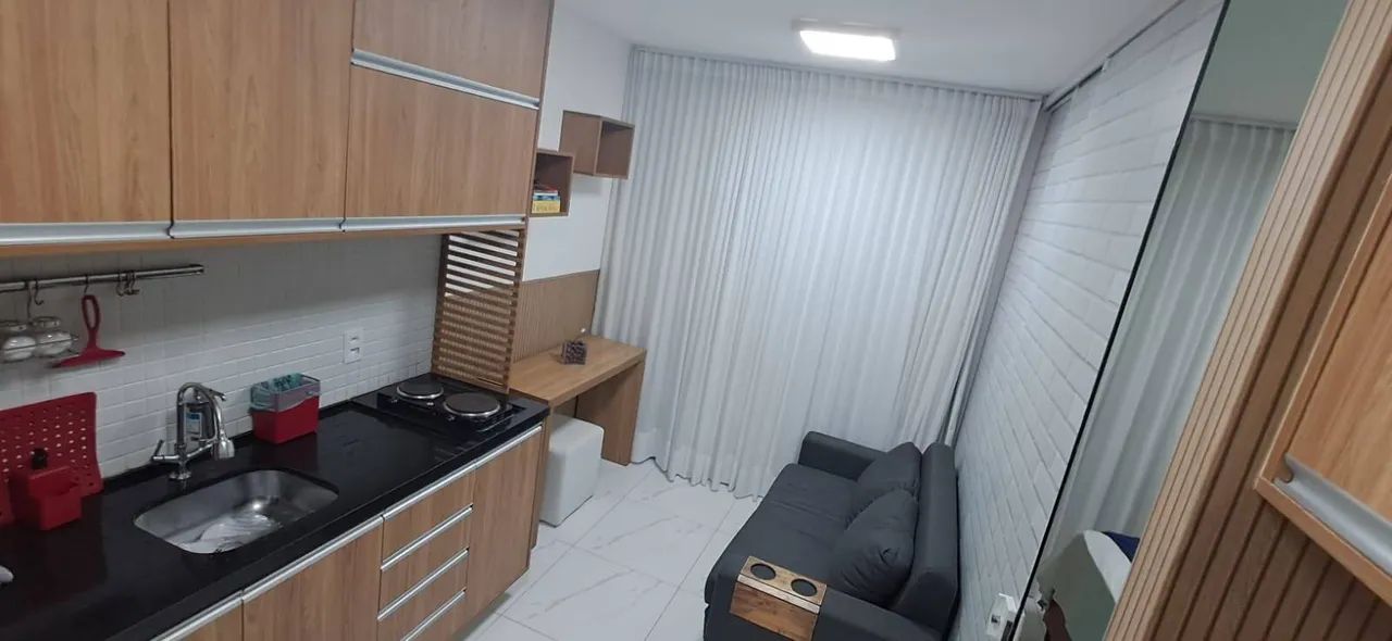 Apartamento QUARTO E SALA Mobiliado no Smart Itapuã - 24m²