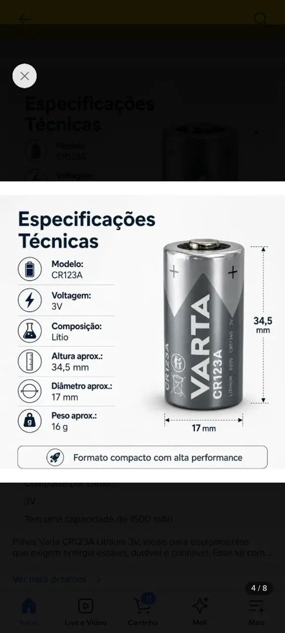 Varta CR123A