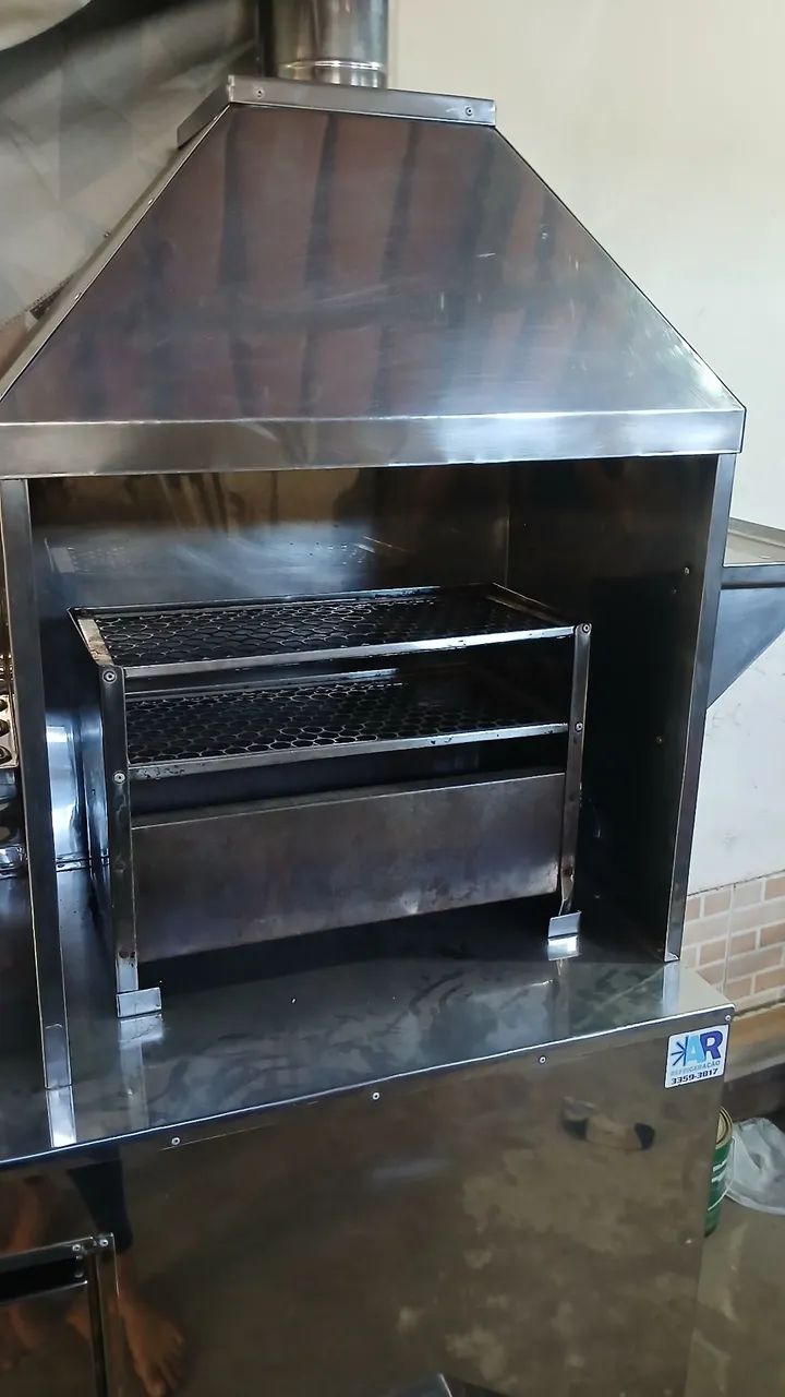 Carrinho inox com kit completo para quem quer começar com tudo novinho