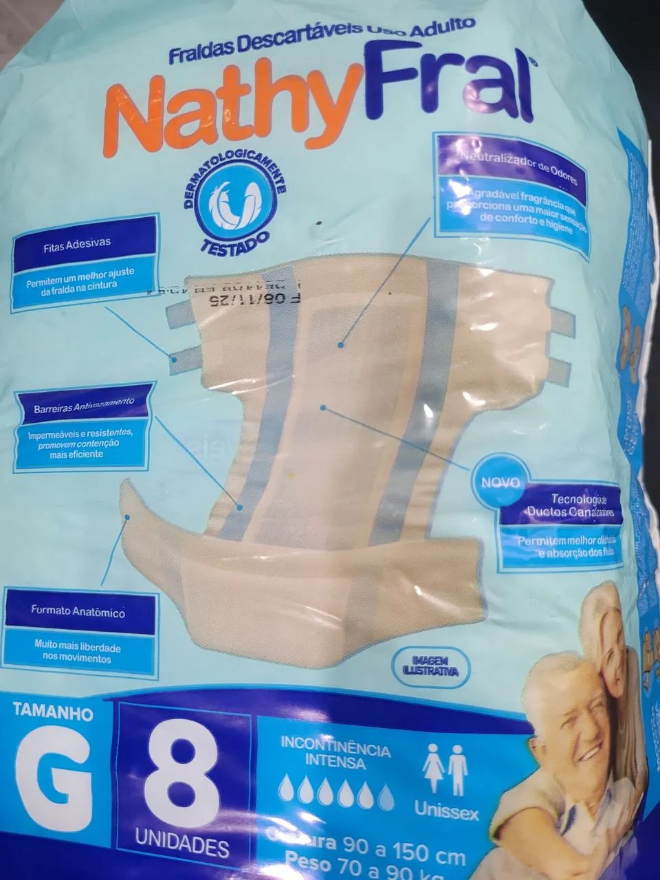 Fraldas geriátrica G - Foto 2
