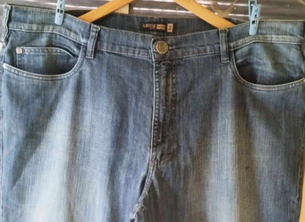 Calça jeans plus size masculina loony - Foto 2