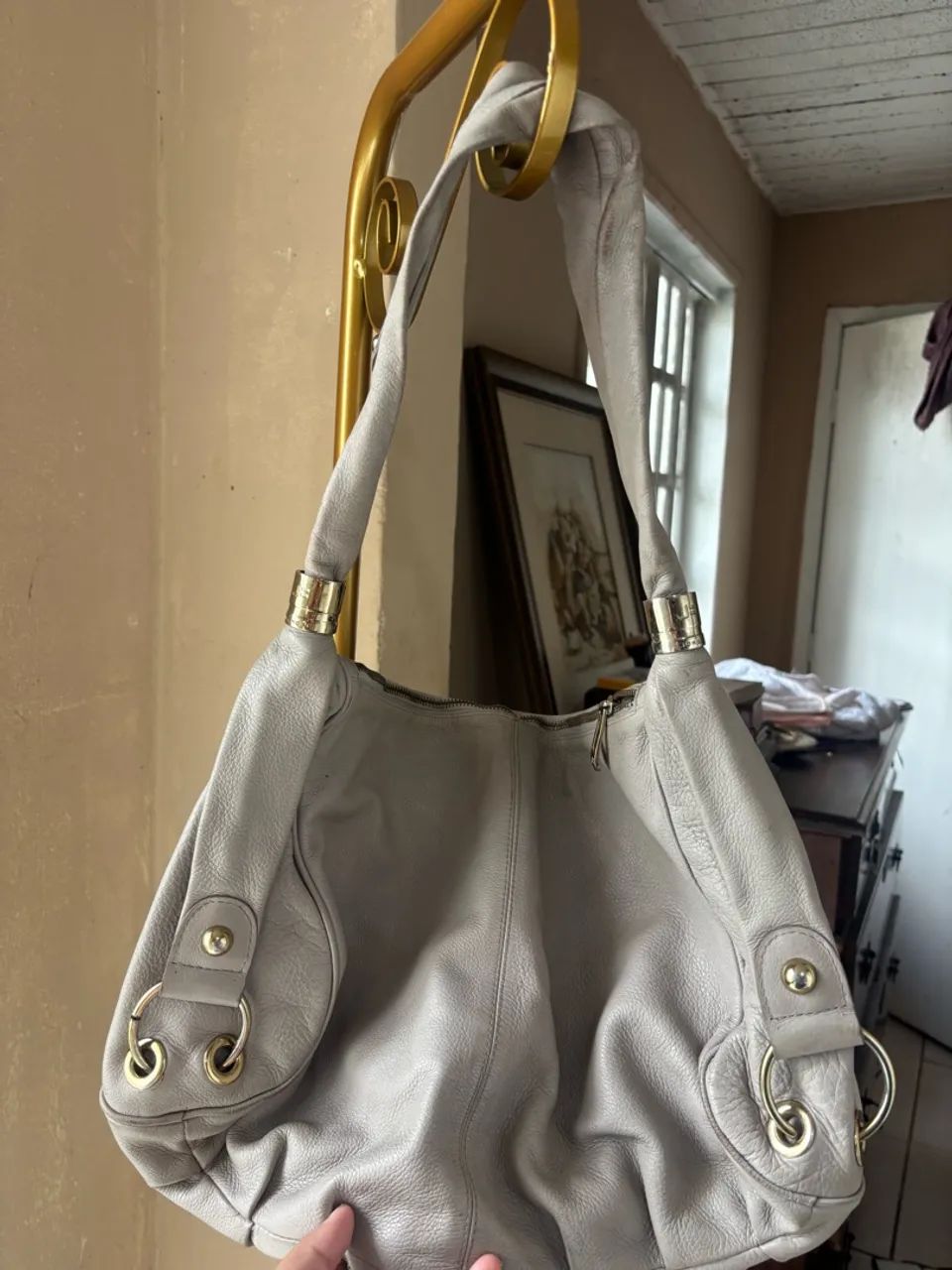 Bolsa Jorge birschoff couro legítimo  - Foto 4