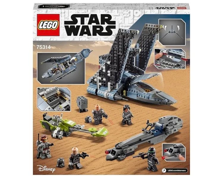 Lego Star Wars 75314 - The Bad Batch Attack Shuttle - Novo / Lacrado  - Foto 2