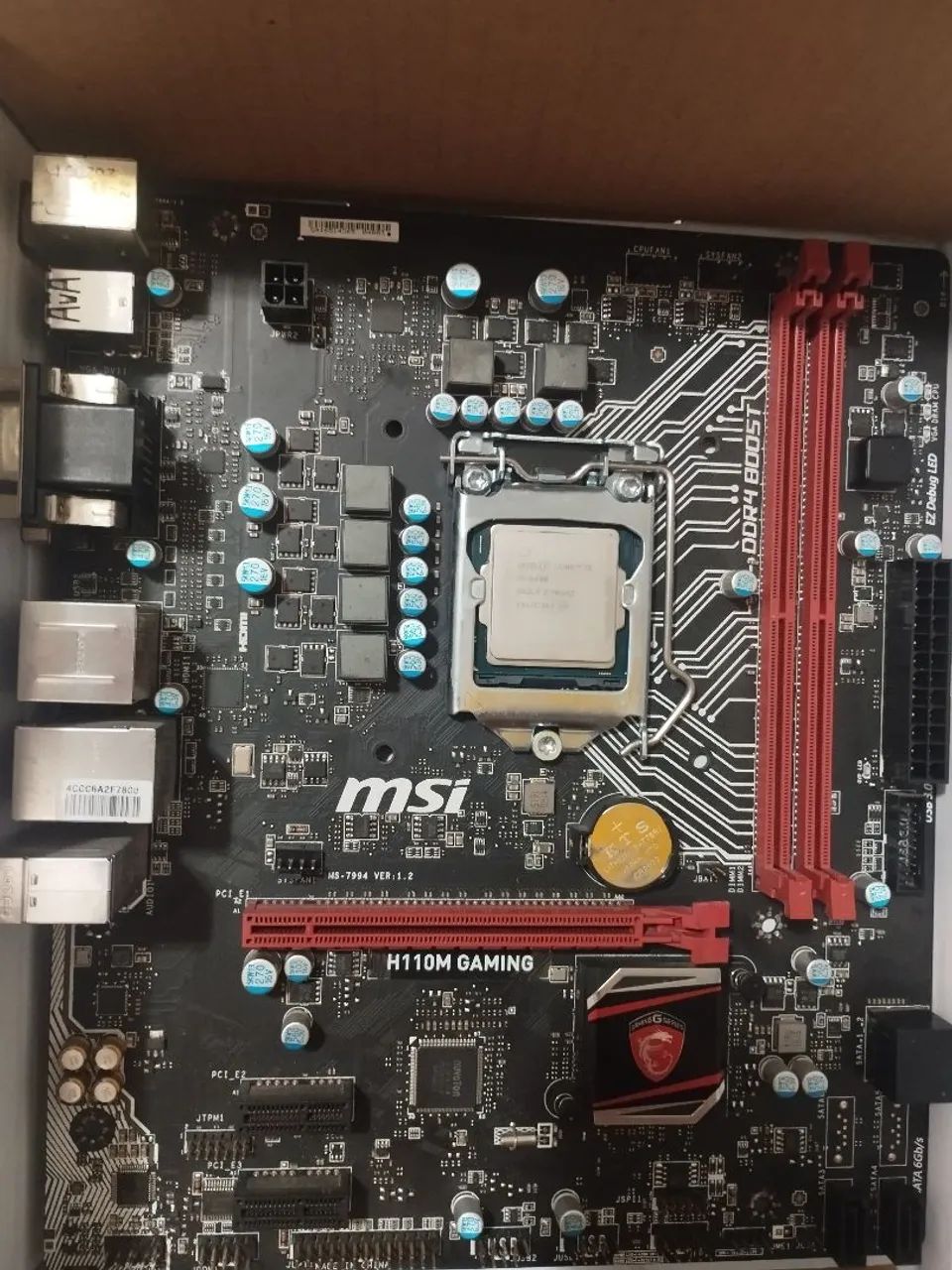 Kit i5 6400+ placa mãe msi