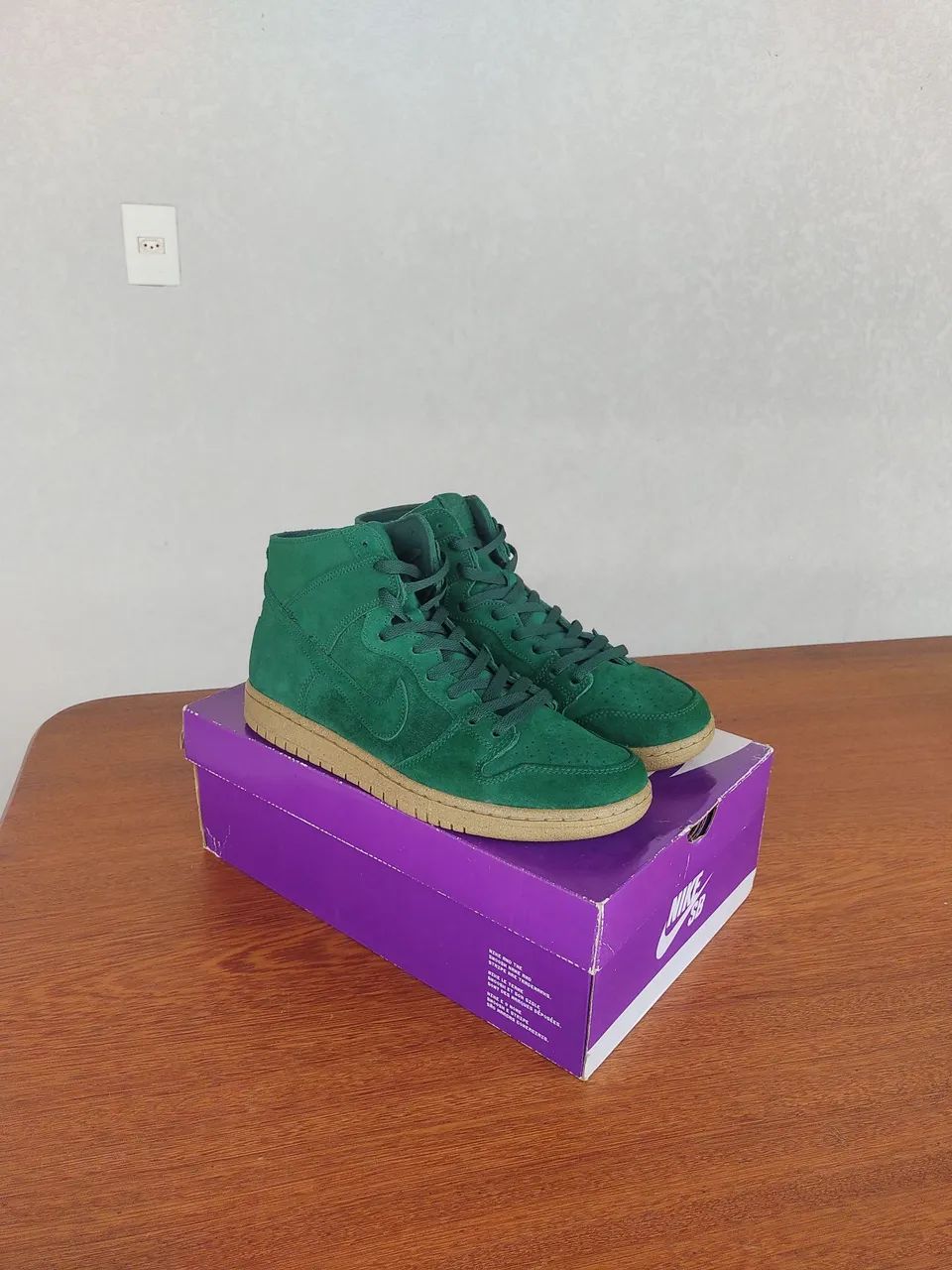 tenis Nike sb dunk high decon pro george green - Calçados - Parque