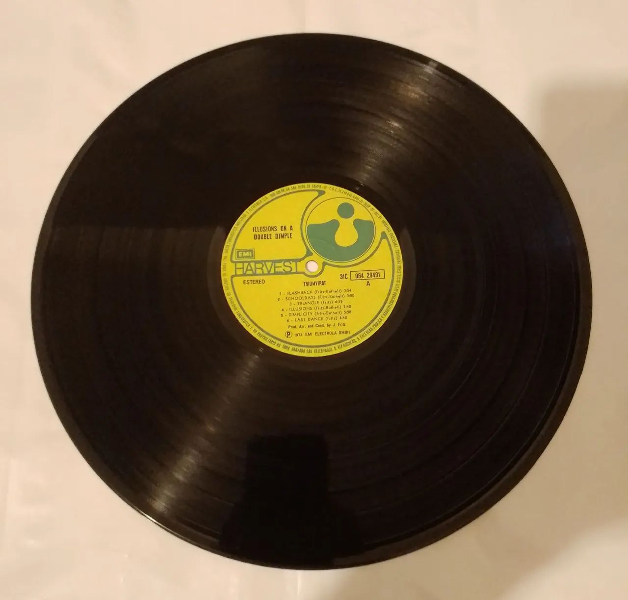 Triumvirat -  Illusions On a Double Dimple LP Vinil (VG+) - Foto 3