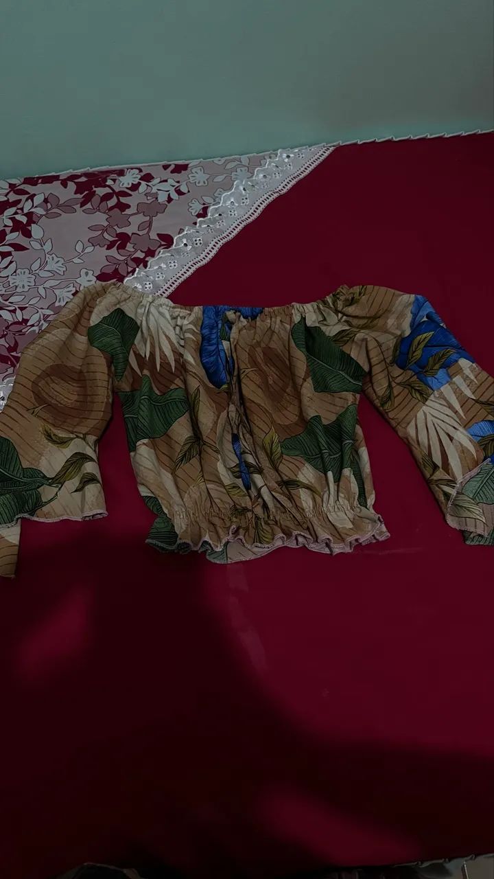 Blusa ciganinha 