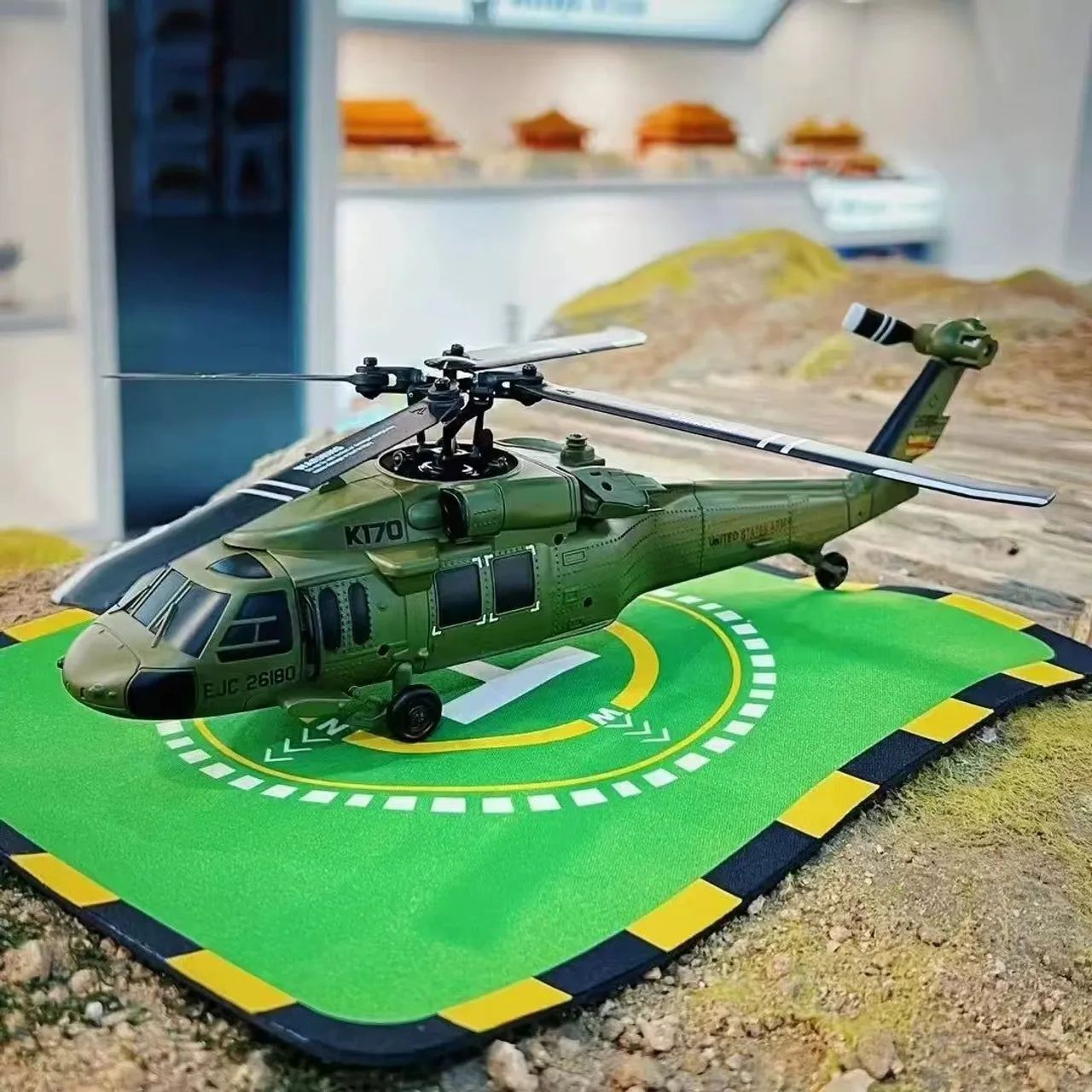 Helicóptero RC WLtoys K170 Lacrado 