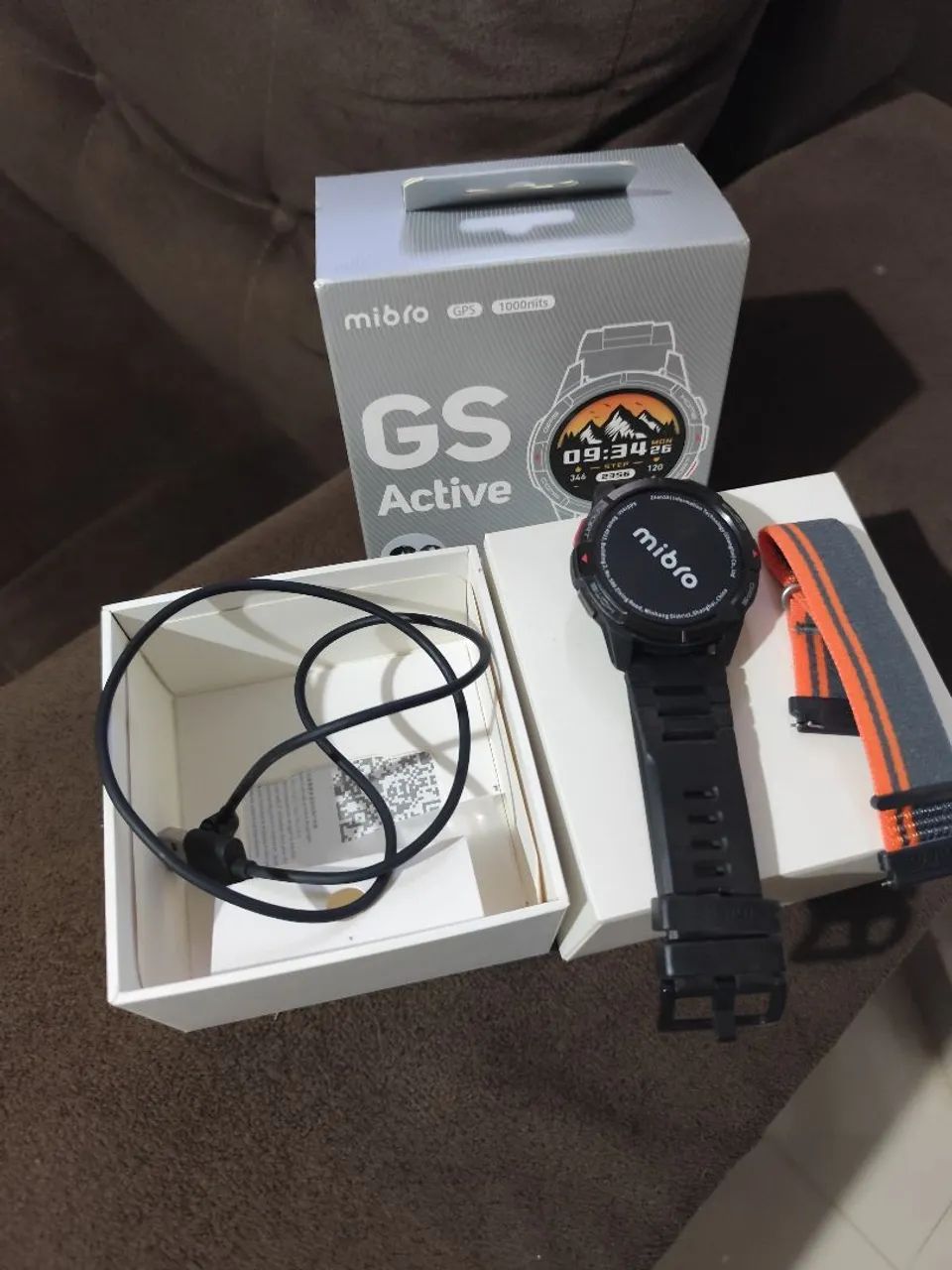 RELÓGIO SMARTWATCH À PROVA D`AGUA MIBRO GS ACTIVE  AMOLED  - Foto 3