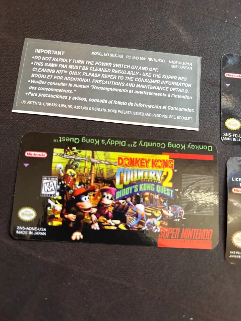 Labels Super Nintendo - Foto 3