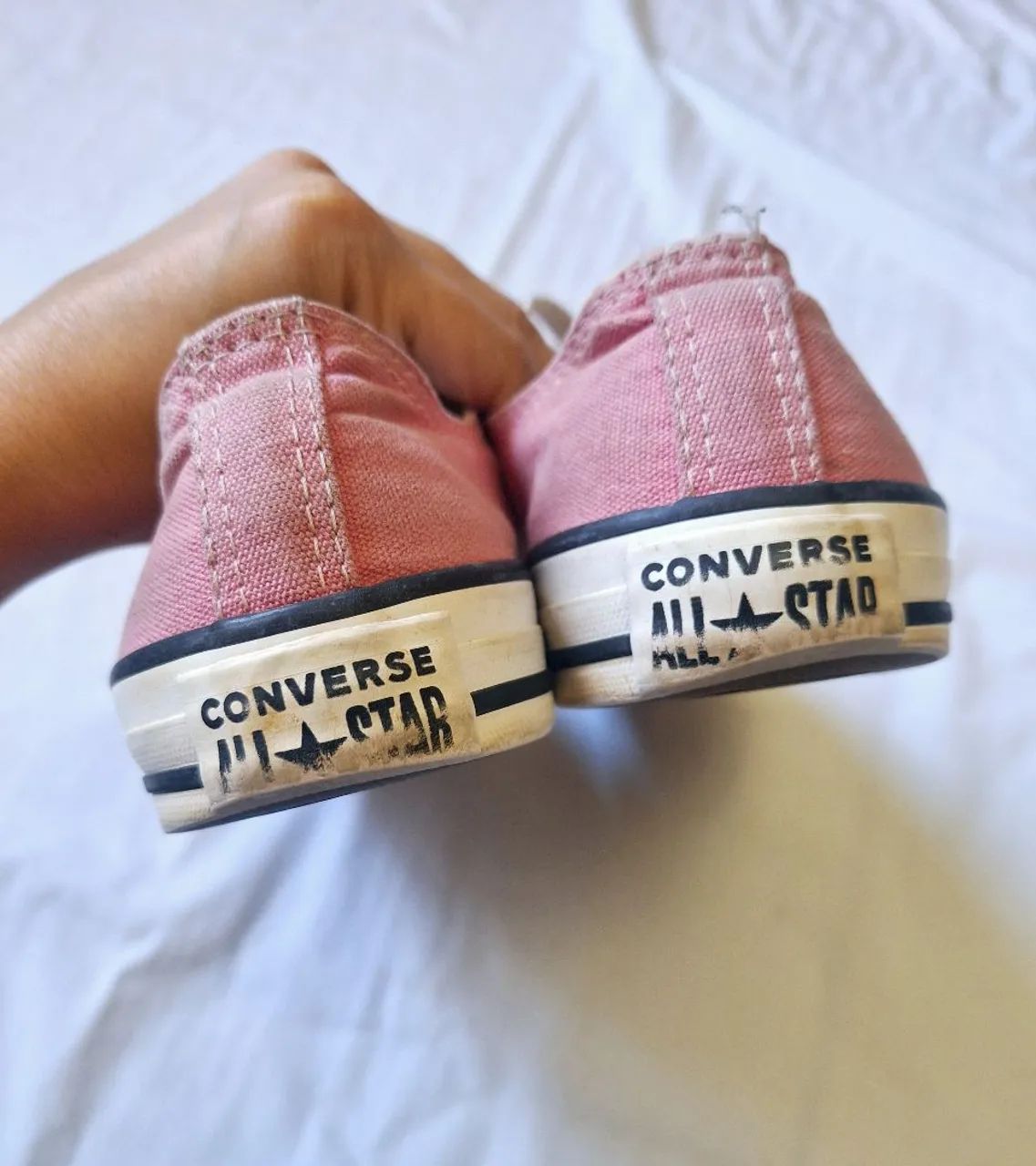 Tênis Converse All Star rosa - Foto 4