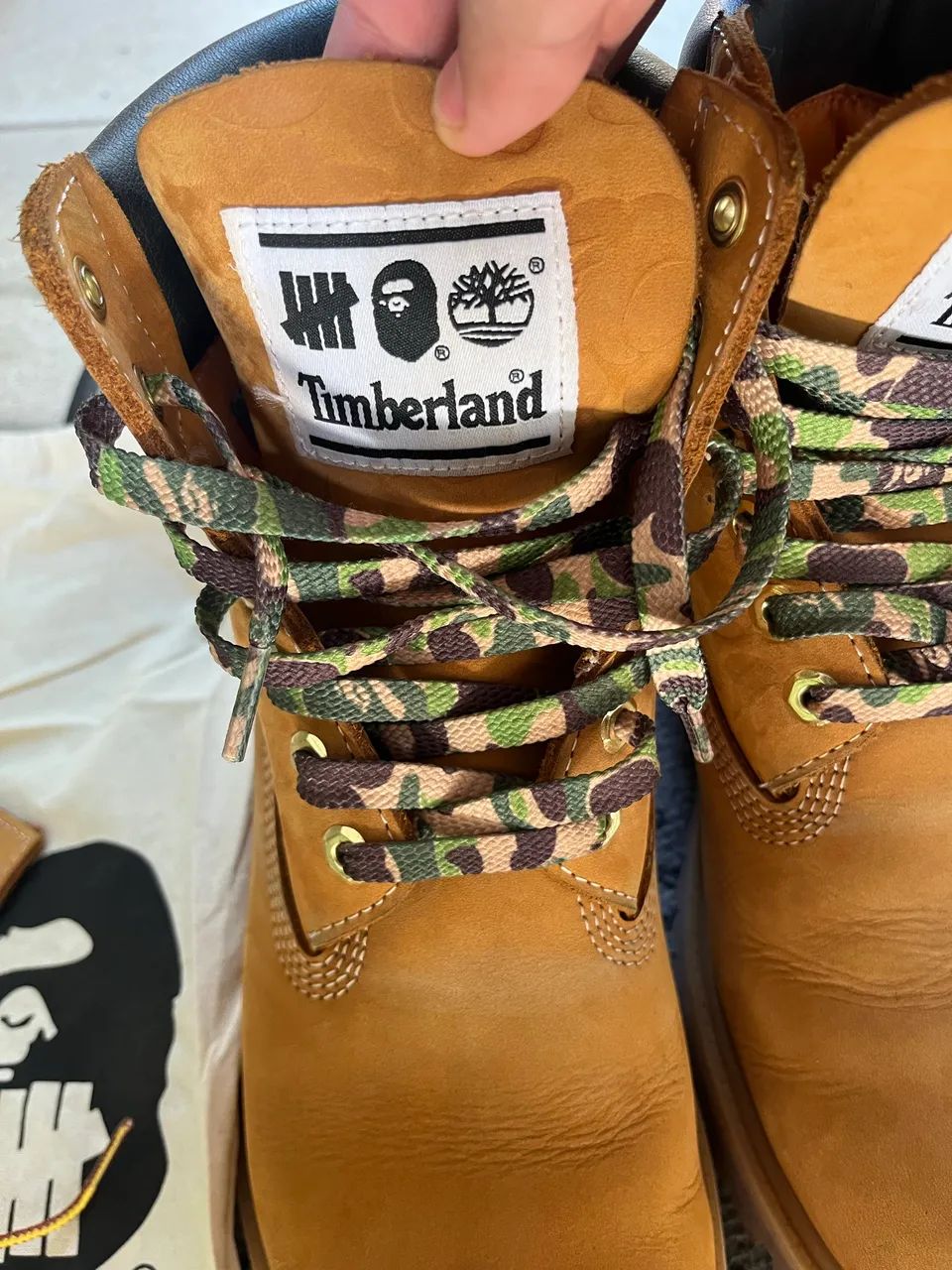 Bota Timberland x bape  - Foto 5